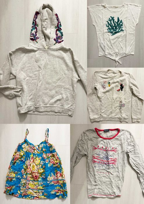 Lote de roupa de Várias Marcas Menina 10-14 Anos
