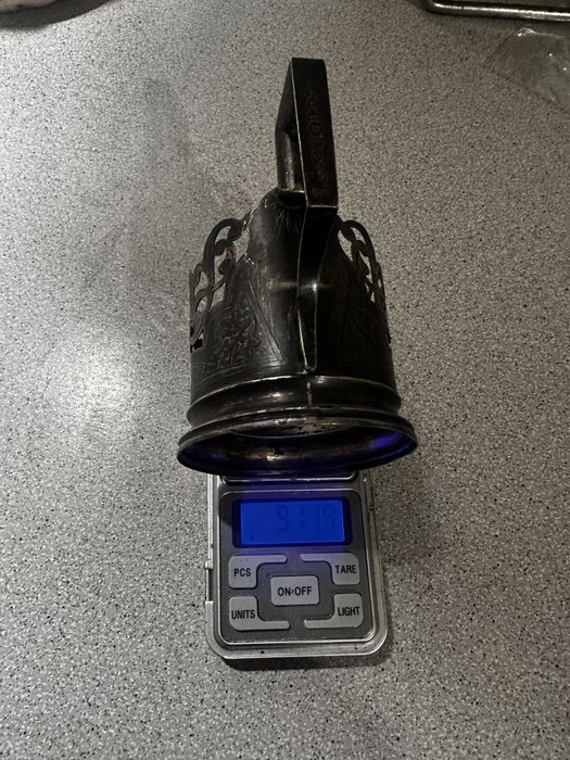 Подстаканник  серебро 875 проба