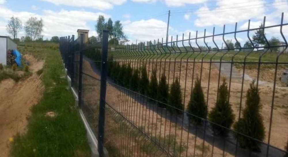 Kompletne ogrodzenie systemowe h-150cm z montażem