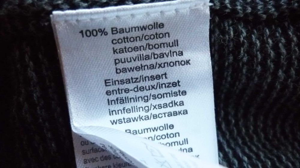Babista- męski rozpinany sweter bawełniany  r; 62