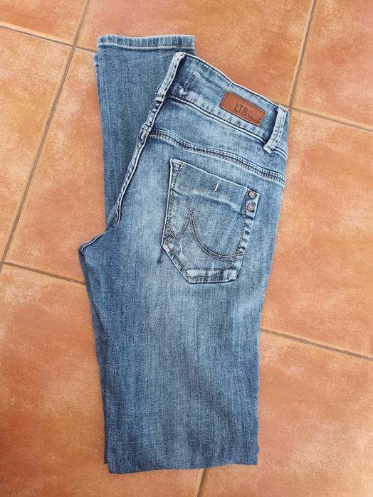 Jeans Calças de ganga Mulher Índian Rose, LTB Usados ​​​​pouco ou nada