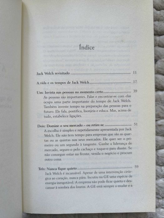 Livro "A Gestão segundo Jack Welch" de Stuart Crainer