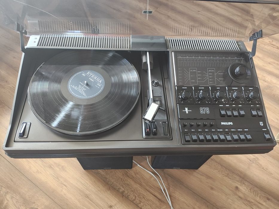 Gramofon radio głośniki combo Philips