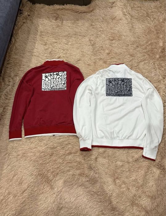 кофта зипка олимпийка dsquared2 дискваред оригинал L