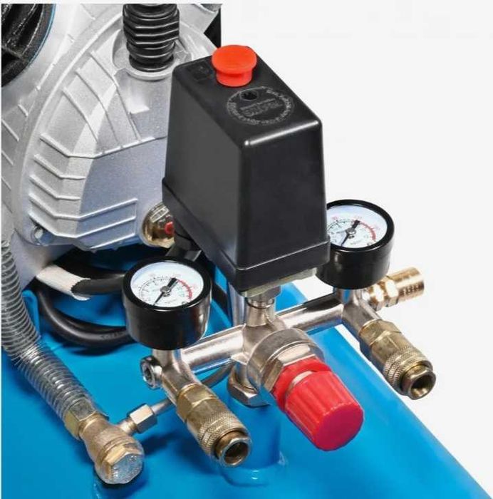 GÜDE Spreżarka Kompresor Kompresor powietrza 412/8/100 230V 2 cylindry