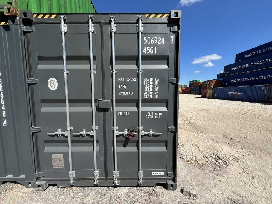 Nowy kontener morski magazynowy 40 DC HC OneWay | Duży wybór | Od ręki