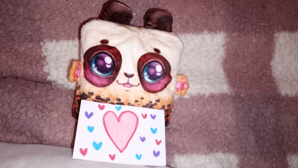 Piękny pluszak panda