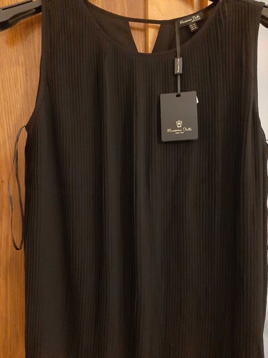 Blusa/Top plissado Massimo Dutti