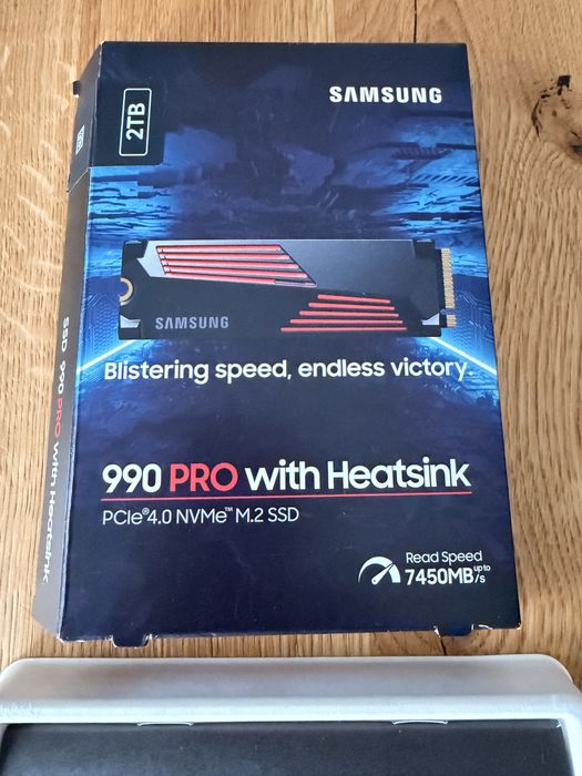 Dysk wewnętrzny 2TB SSD Samsung 990 PRO Heatsink 2TB Playstation Ps 5