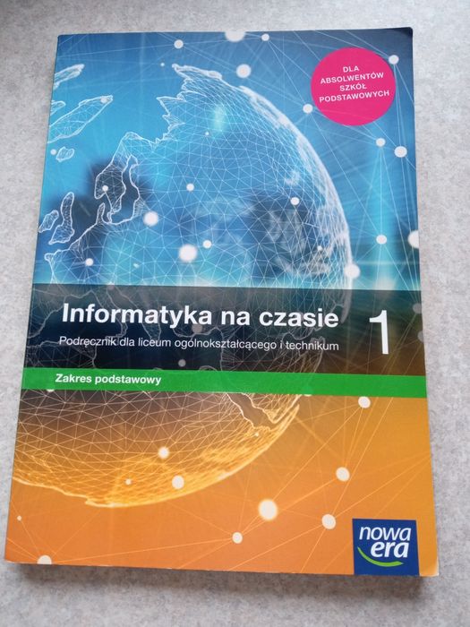 Informatyka na czasie 1, Nowa era 2019 rok