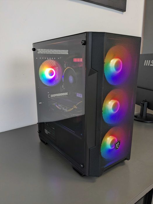 Komputer gamingowy do gier RX 5700 SSD M.2 Ryzen 2x8GB DDR4 GSkill