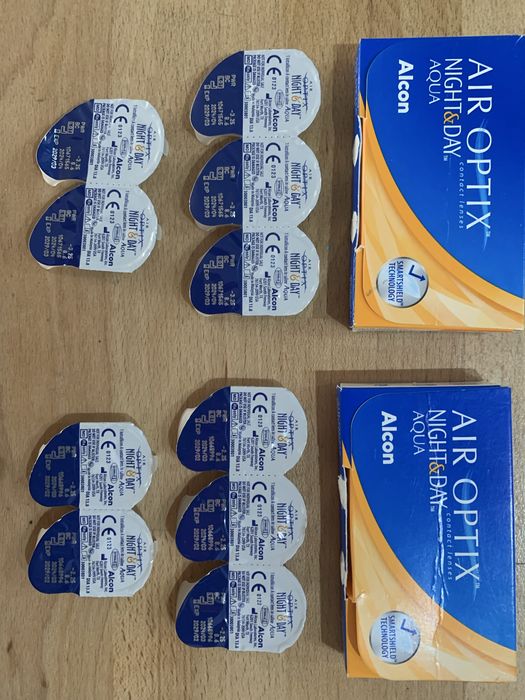 Soczewki air optix night&day Alcon noc i dzień