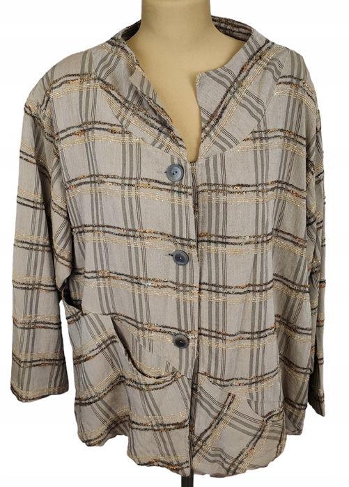 Insein ciekawa brązowa marynarka rozm xl/xxl