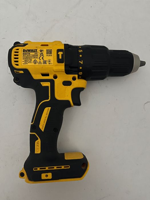 Wiertarko-wkrętarka akumulatorowa z udarem DeWALT DCD778D2 18V 2x2.0Ah ...