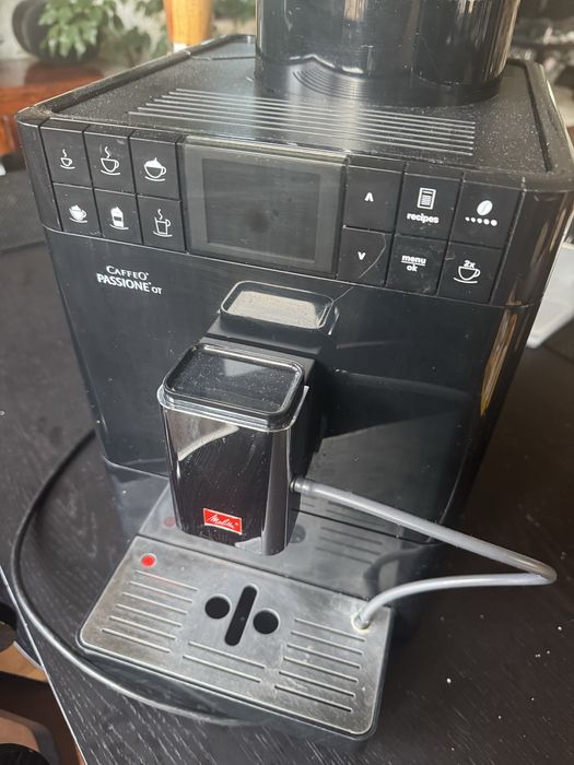 Ekspres Melitta Caffeo Passione OT - zatkany