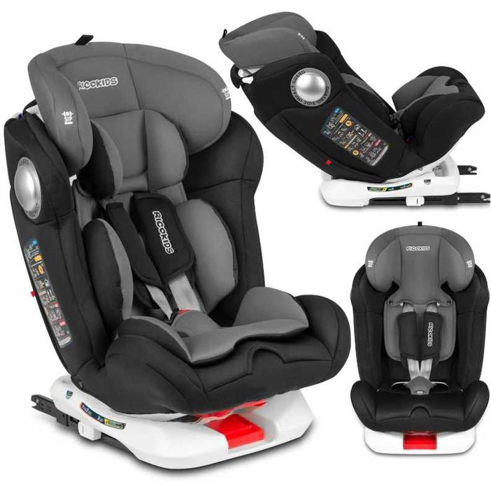 Fotelik samochodowy Ricokids 0-36 kg - czarny