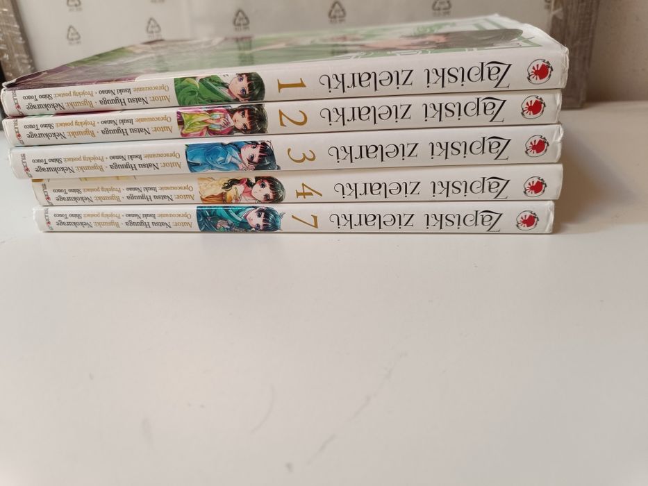 Manga Zapiski zielarki 1-4+7