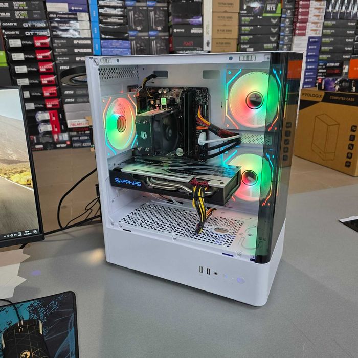 Компютер Intel Core i7-7700, 16GB DDR4, RX 580, SSD 240GB + HDD 1TB