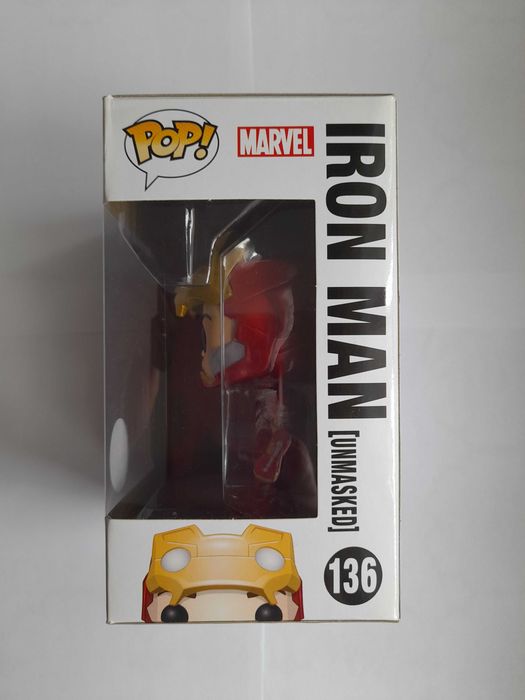 Funko POP - Iron Man (Unmasked) 136