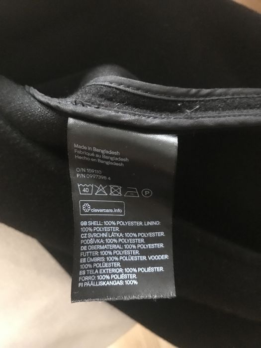 Płaszcz bez  rękawów H&M r. S