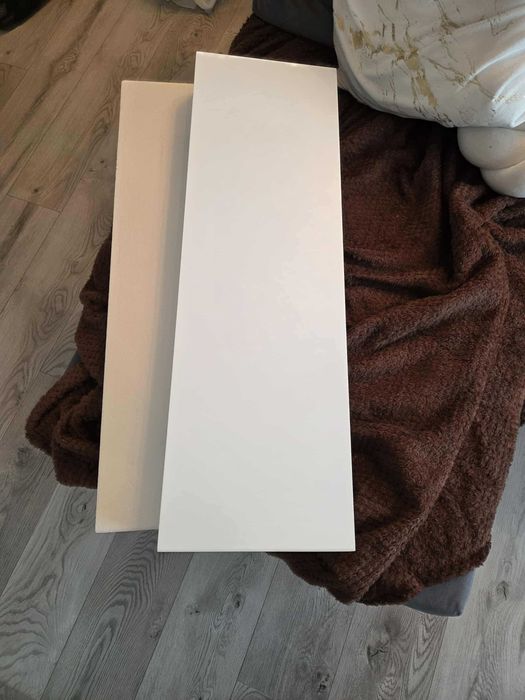 Półka ścienna - wisząca biały