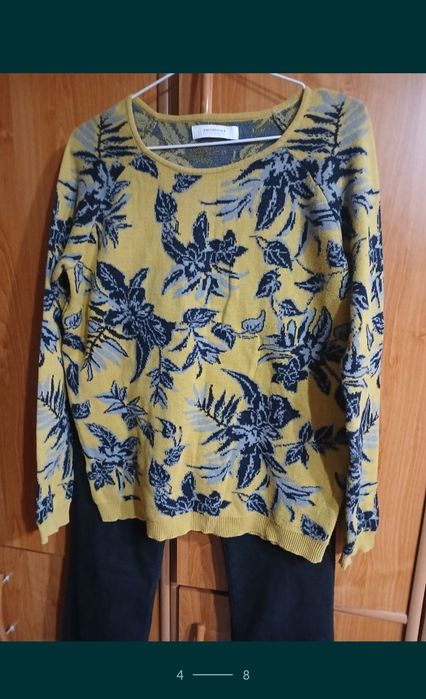 Okazja jeansy H&M +sweterek ciepły roz 38