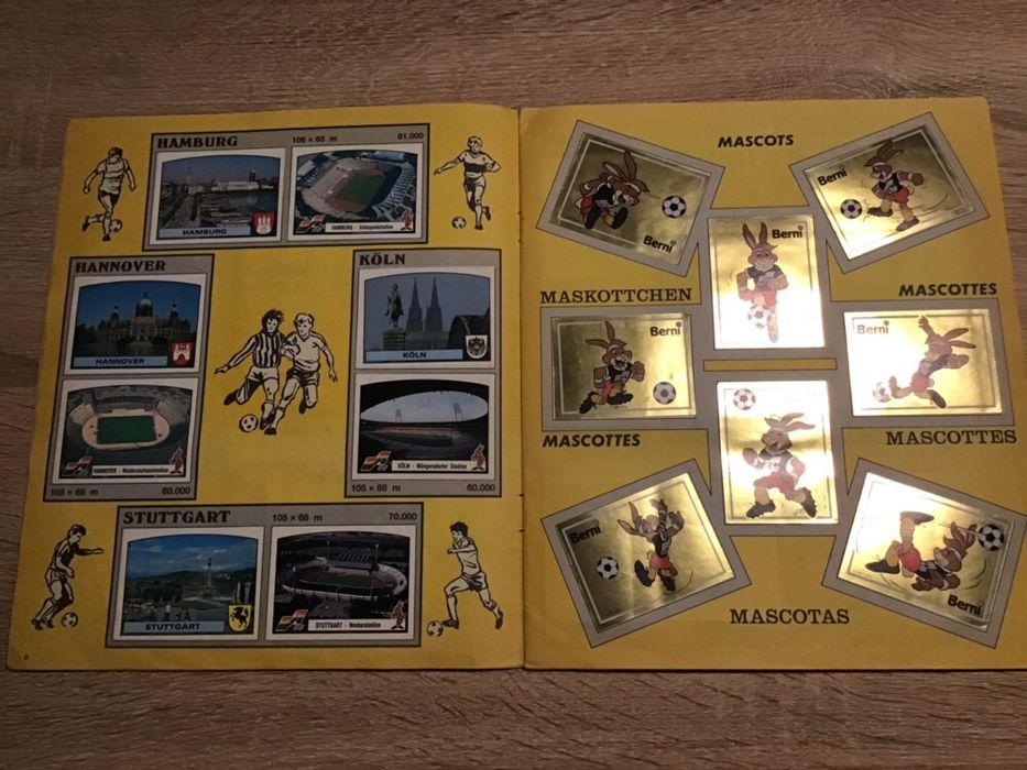 caderneta euro 88 completa