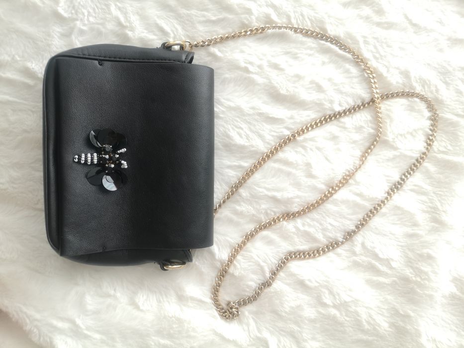 Сумочка Zara через плече чорна