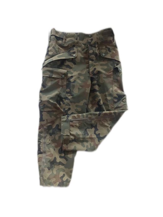 Spodnie wojskowe khaki ochronne wodoodporne wz.93