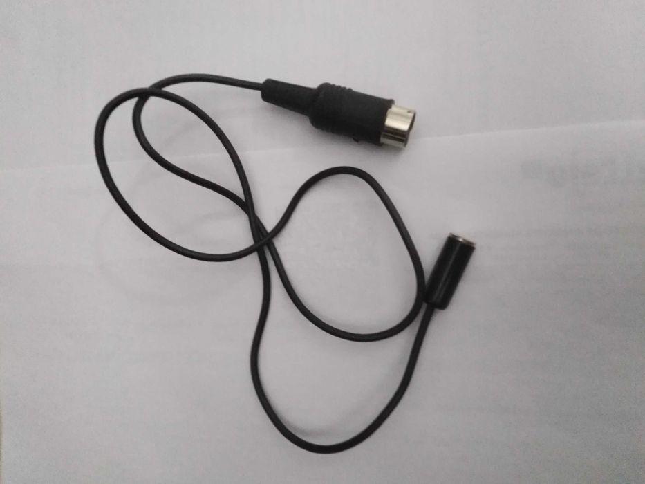 Cabo MIDI 8 pinos Macho - Fêmea  como novo em perfeitas condições.