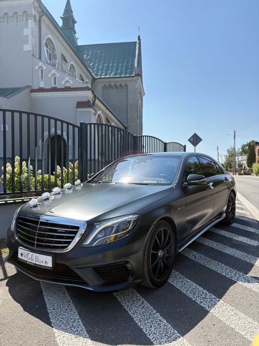 Auto Samochód do Ślubu - MERCEDES S 6.3 AMG - Częstochowa - cały śląsk