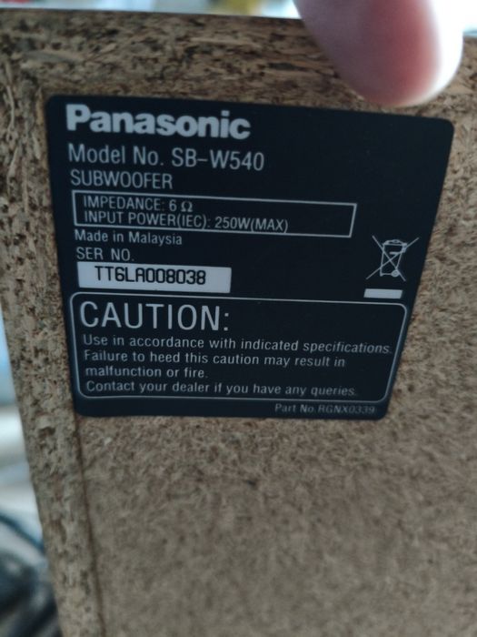 Zestaw kino domowe Panasonic SC-PT150