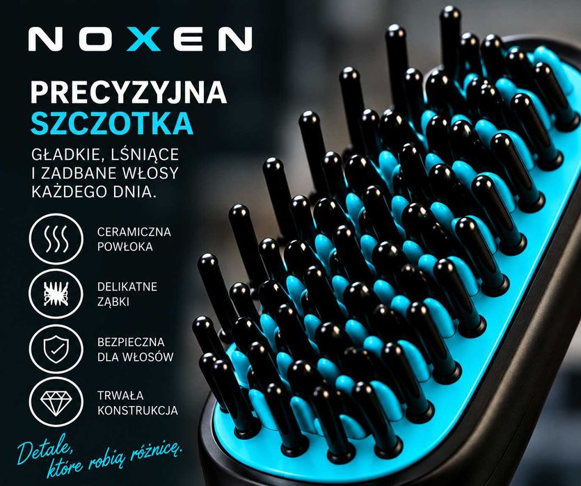 Szczotka Elektryczna Do Włosów i Brody