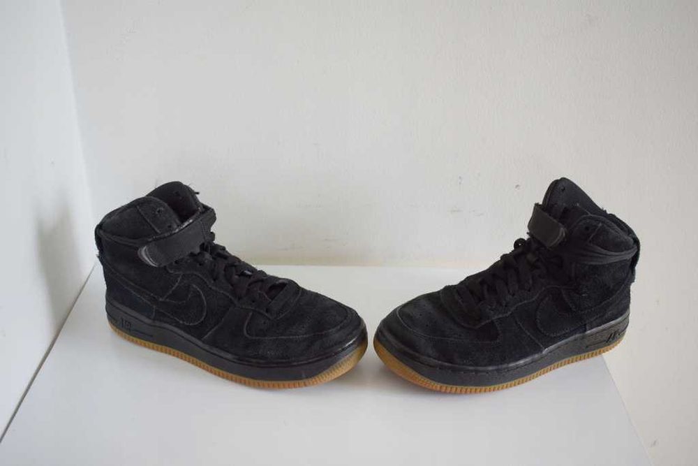 Air Force 1 Nike buty sneakersy czarne  36 ,5 wysokie