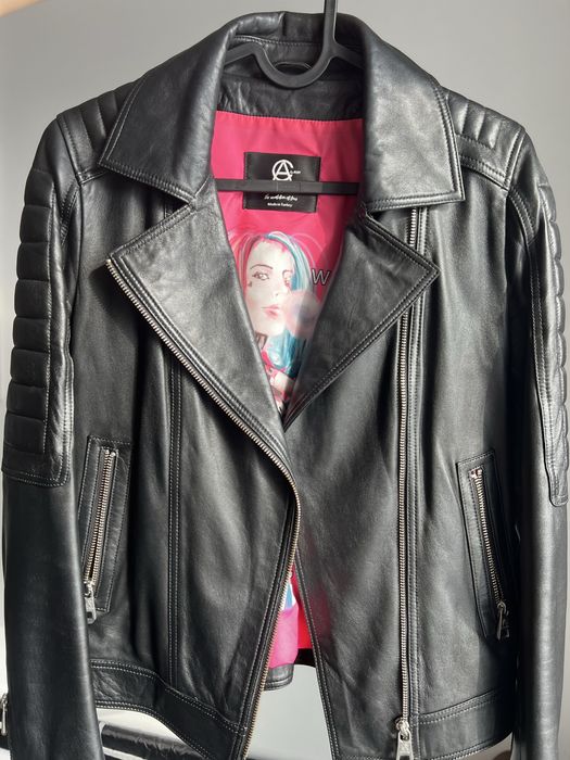 Шкіряна куртка Actors жіноча