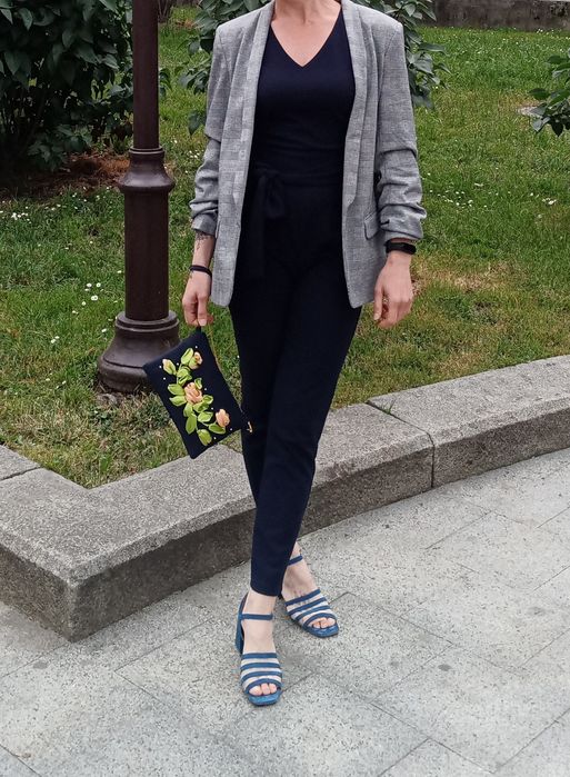 Сумочка клатч, тканина, хендмейд