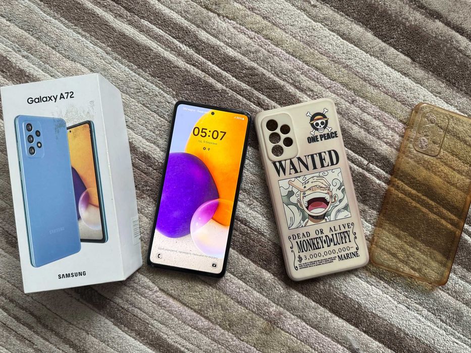 Телефон Samsung A72 6/128GB Awesome Blue