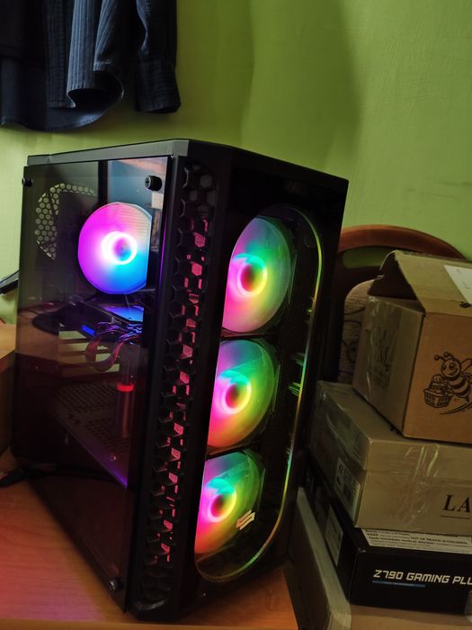 Komputer Gamingowy i5-10400F / RTX 2070 SUPER / 16 GB RAM / SSD 512 GB / ARGB
