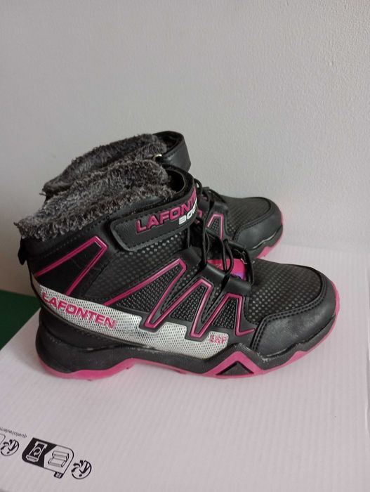 Buty dziewczęce ocieplane Lafonten,  rozmiar 31-32