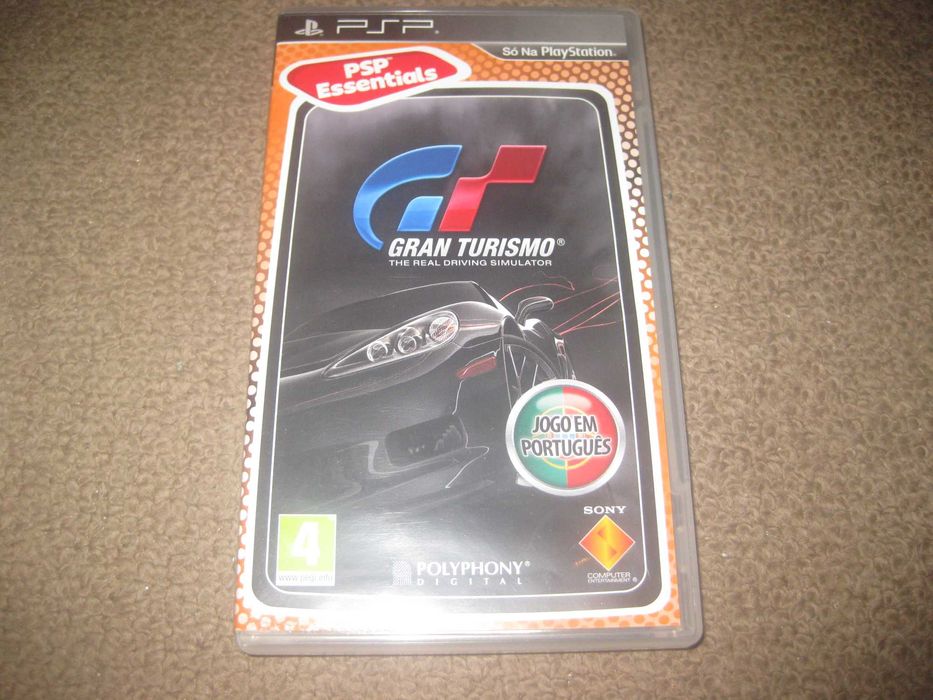 Jogo para a PSP "Gran Turismo" Completo!