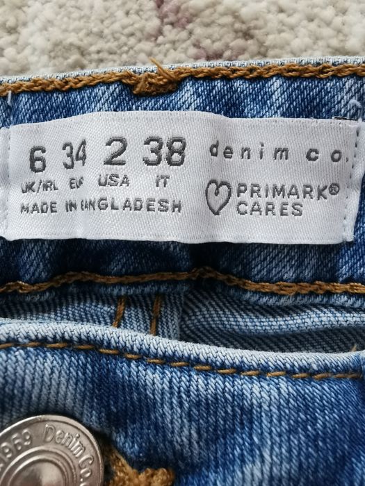 Spodnie jeans roz. 34