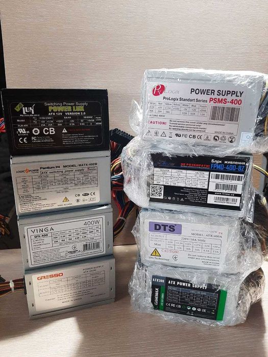 Блоки живлення Power Lux PLM-400, 400w 80mm, SFX. КІЛЬКІСТЬ!