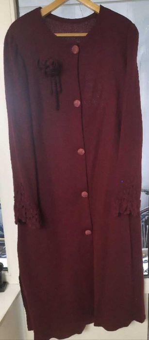 Кардиган вязаный, размер 50