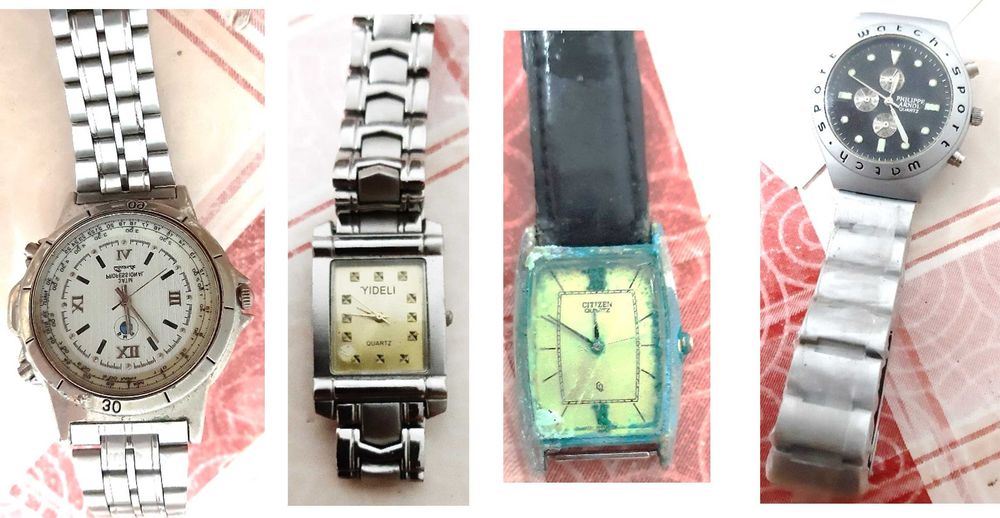 47 relógios de pulso em bom estado