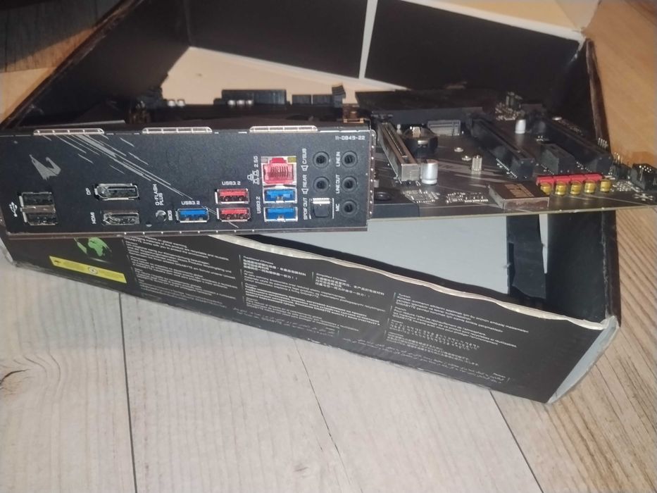 Gigabyte B550 AORUS Elite V2 AM4 – stan nieznany / uszkodzona