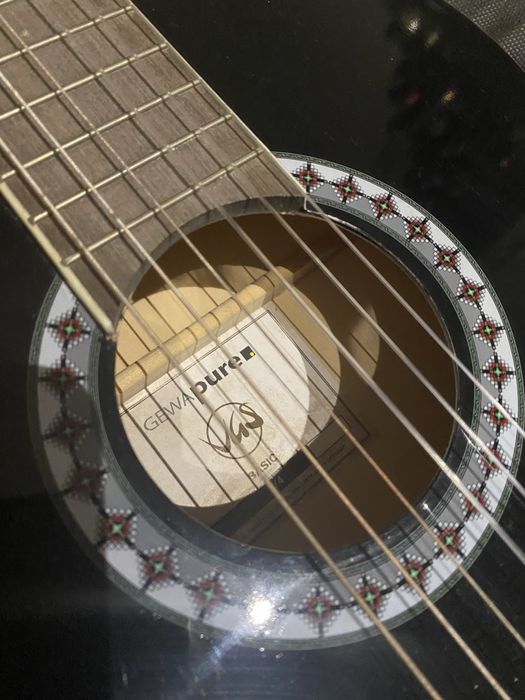 Gitara Klasyczna Dziecięca GEWApure VGS Basic 3/4 (Czarna) + Pokrowiec