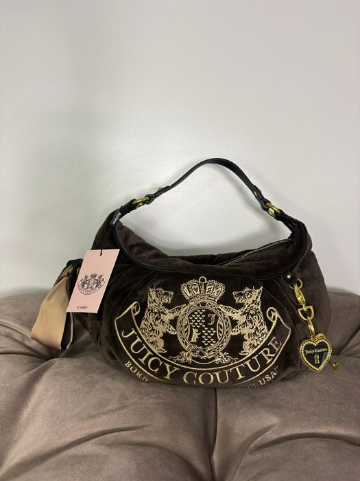 Сумка Juicy Couture Daydreamer Hobo Bag коричнева