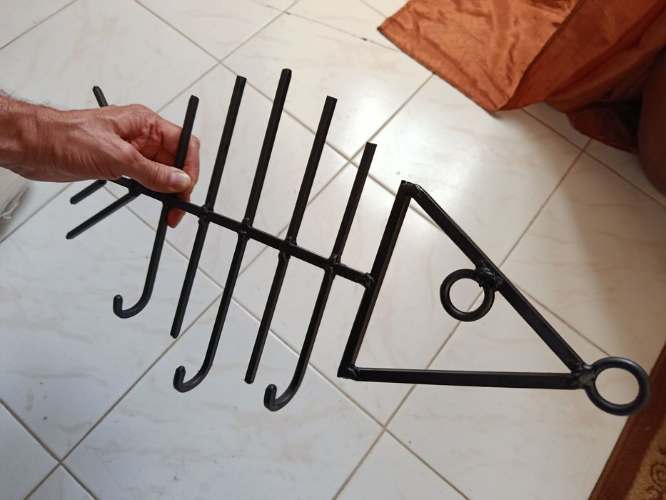 Cabide peixar ferro