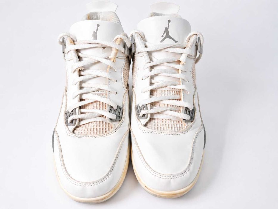Кроссовки Nike Jordan Air 4 Retro White 43 р. (стелька 27.5 см)