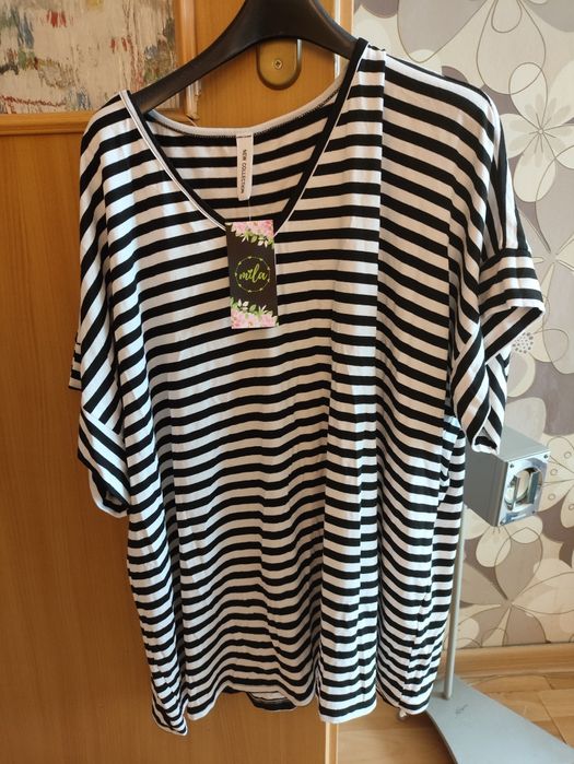 Bluzka z krótkim rękawem damska